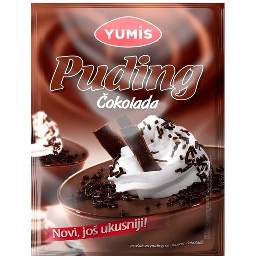 Yumis Chocolate Pudding Mix, Serbian Dessert 45g (1.6oz) | HE gallery 8600101468109 #3
