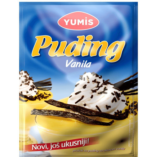 Yumis Vanilla Pudding Mix, Serbian Dessert 40g (1.4oz) | HE gallery 8600101468116 #3