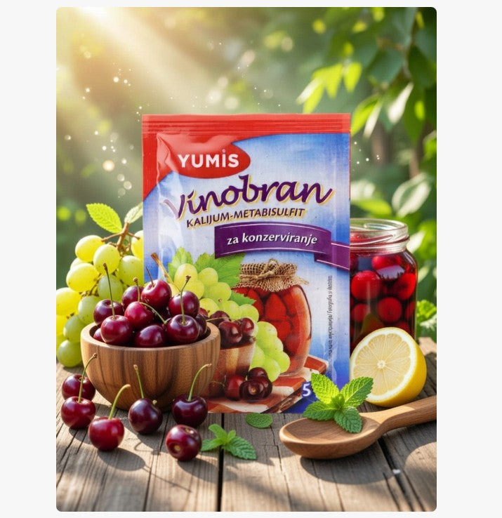 Yumis Vinobran Potassium Metabisulphite Preservative 5 g