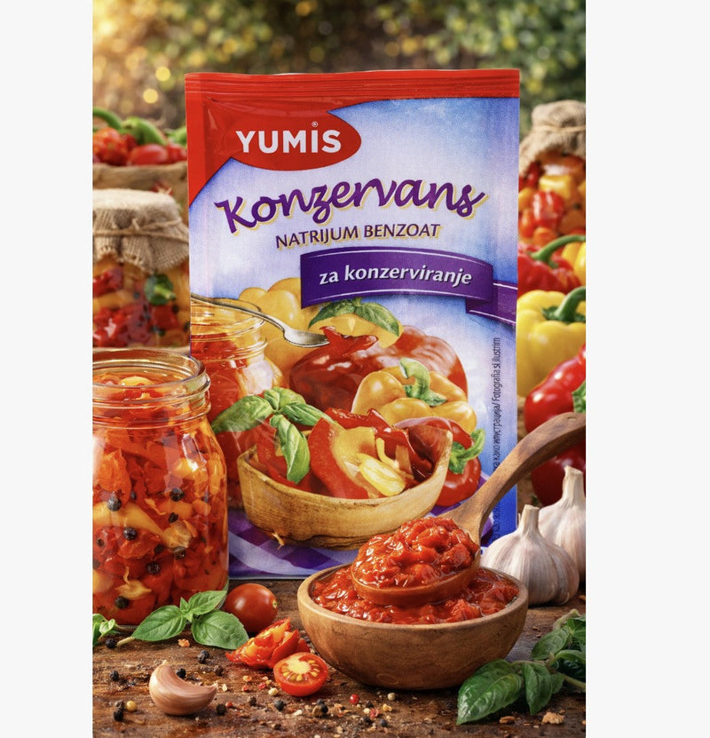 Yumis Konzervans Sodium Benzoate Preservative 5 g