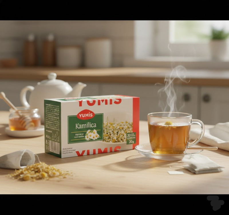 Yumis Kamilica Chamomile Herbal Tea 20 Tea Bags 20 g