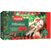 Yumis Hibiscus Tea, Serbian Herbal Blend 30g (1.1oz) | HE gallery 8600101468284 #3