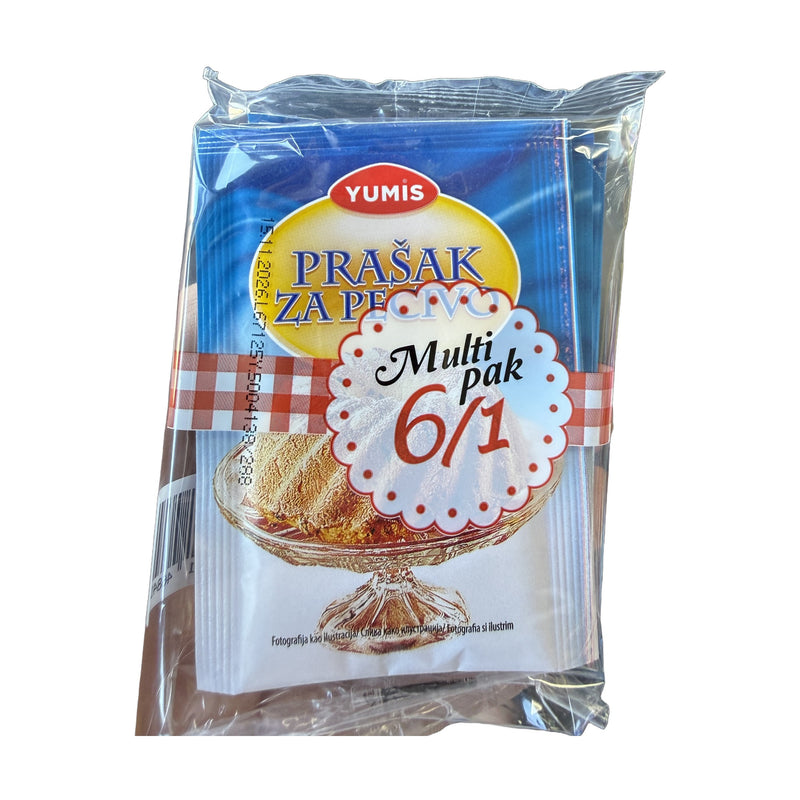 Yumis Prasak za Pecico Baking Powder 6 Pack 13 g | Hamilton Euromarket