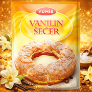 Yumis Vanilla Sugar (Vanilin Secer) 10 g — authentic baking from Serbia | Hamilton Euromarket
