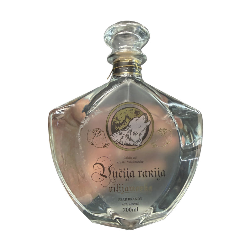 Vucija Rakija Vilijamovka Pear Brandy 700 mL | Hamilton Euromarket