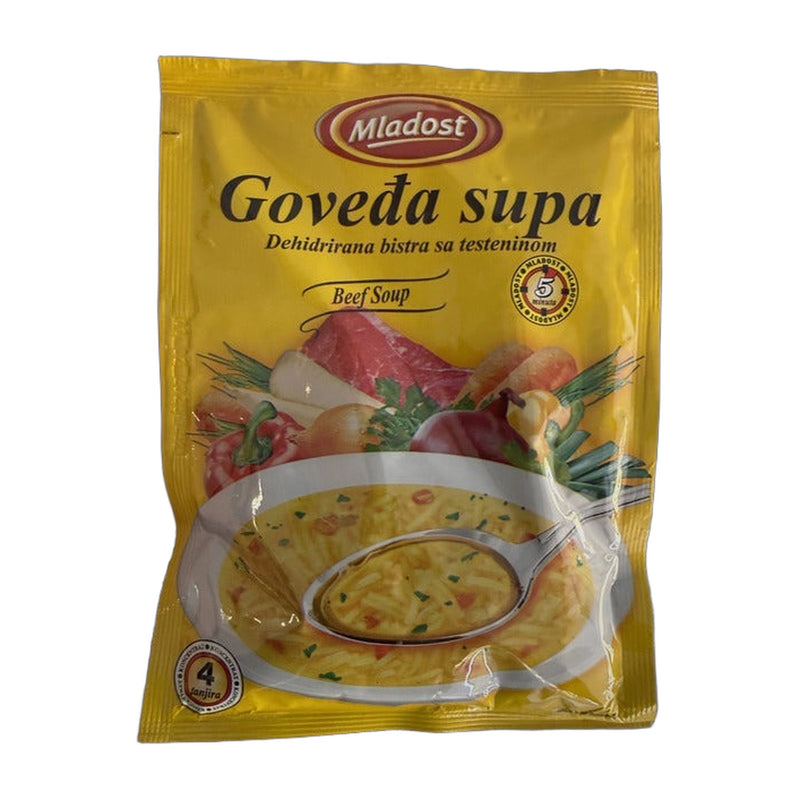 Mladost Beef Soupe 50 g | Hamilton Euromarket
