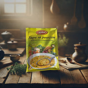 Mladost Soup With Vegetables Dehydrated Clear With Pasta Without Eggs 65g — authentic pantry from Serbia | Hamilton Euromarke