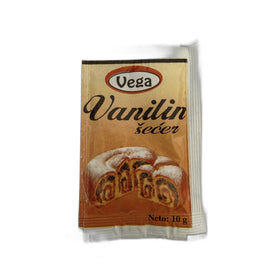 Vega Vanilla Sugar, Serbian Baking Ingredient 10g (0.4oz)