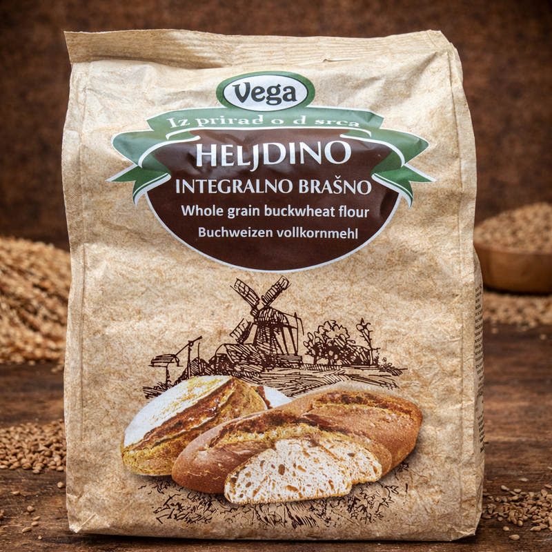 Vega Heljdino Integralno Brasno 500 g