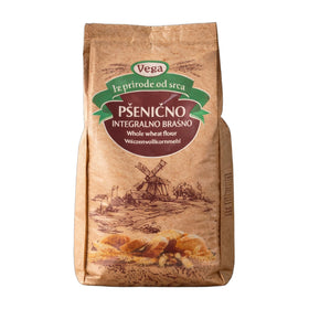 Vega Whole Wheat Flour, Serbian 1kg (2.2lb)