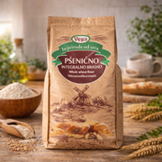 Vega Whole Wheat Flour 1000 g — authentic baking from Serbia | Hamilton Euromarket