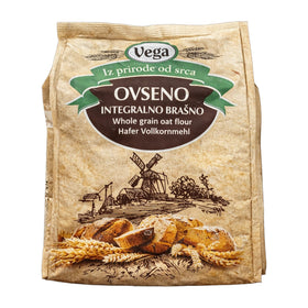 Vega Whole Grain Oat Flour, Serbian 500g (1.1lb)