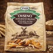 Vega Ovseno Integralno Brasno 500 g — authentic baking from Serbia | Hamilton Euromarket