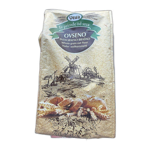 Vega Whole Grain Oat Flour, Serbian 500g (1.1lb) | HE gallery 8600102433670 #2