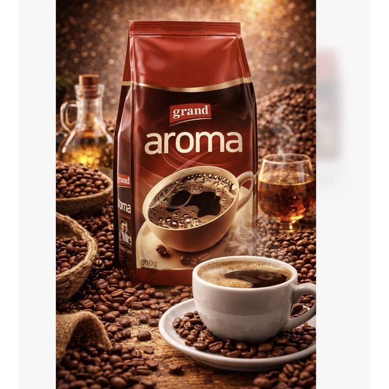 Grand Kafa Aroma Finely Ground Coffee 500 g