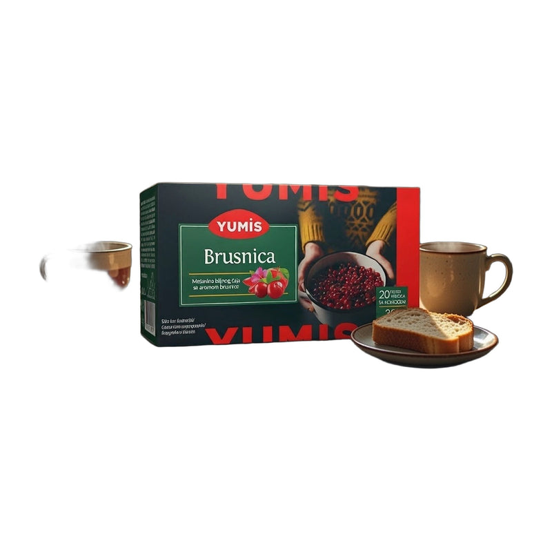 Yumis Cranberry Tea 20 ct 35 g | Hamilton Euromarket