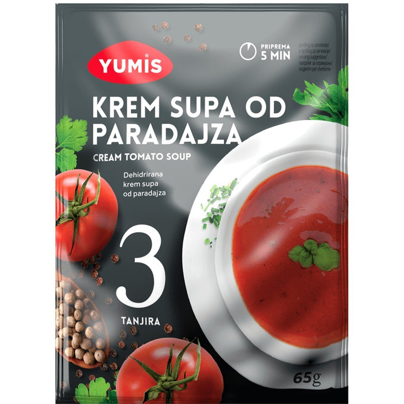 Yumis Tomato Soup, Serbian Instant Mix 65g (2.3oz) | HE gallery 8600103725088 #3
