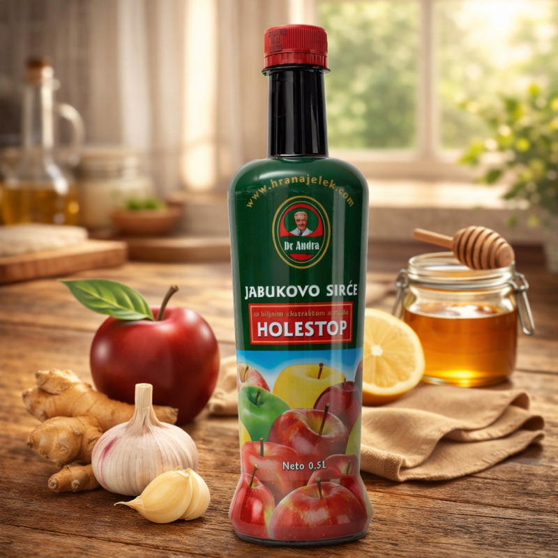 Dr Andra Apple Cider Vinegar for Salad with Herbal Extracts 500 ml