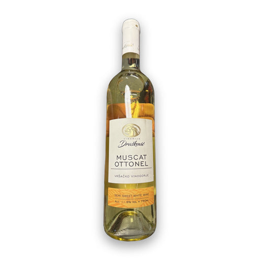 Draskovic Muscat Ottonel Semi Sweet White Wine 11.5% 750ml