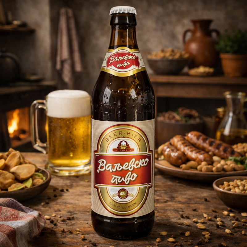 Valjevsko Pivo Beer 500 mL