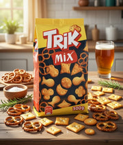 Banini Trik Party Mix Salted Snacks 300 g — authentic snack from Serbia | Hamilton Euromarket