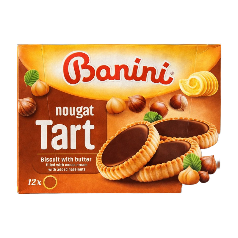 Banini Nougat Tart Filled Biscuits 210g | Hamilton Euromarket