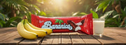 Stark Bananica Chocolate Banana Foam Bar 25 g — authentic snack from Serbia | Hamilton Euromarket