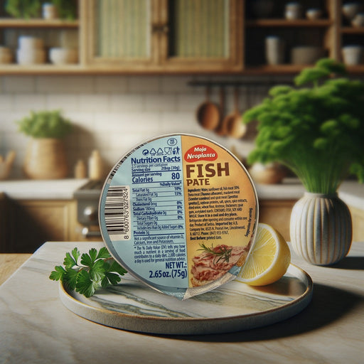 Moja Neoplanta Fish Pate 2.65oz (75g) — authentic pantry from Serbia | Hamilton Euromarket