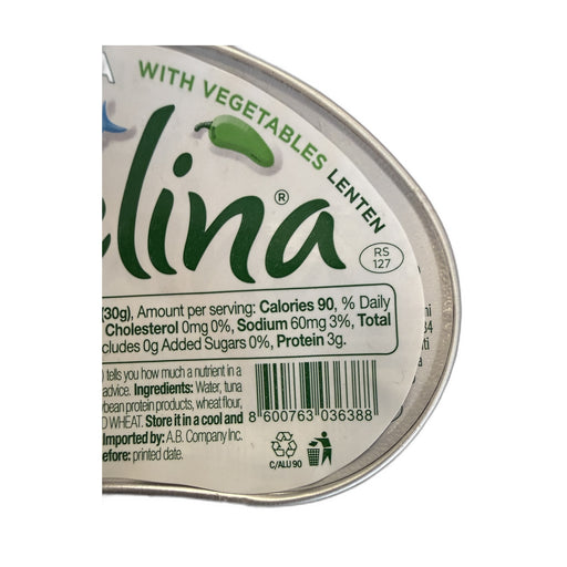 Patelina Tuna with Vegetables 60g | Hamilton Euromarket