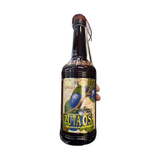 Flores Yellow Wasp Slivovitz Plum Brandy 750ml | Hamilton Euromarket