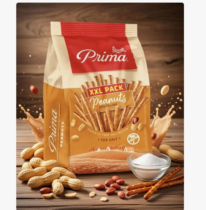 Stark Prima Peanut-Filled Breadsticks 230 g