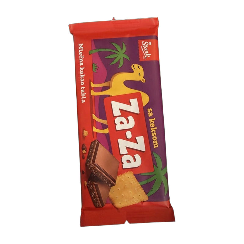 Stark Za-za Milk Chocolate With Biscuit 90 g | Hamilton Euromarket