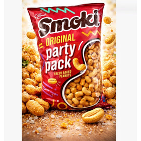 Stark Smoki Peanut Puffed Snacks Party Pack 250g (8.8oz)