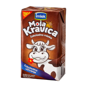 Imlek Moja Kravica Chocolate Milk, Serbian Dairy 250ml (8.5fl oz)