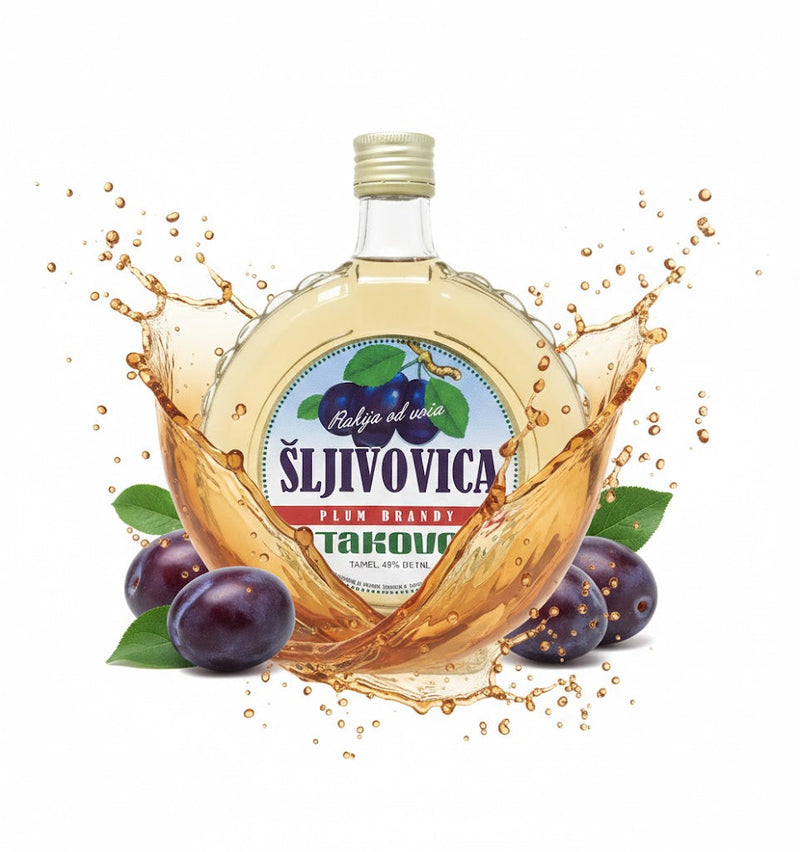 Takovo Šljivovica Plum Brandy 750 ml