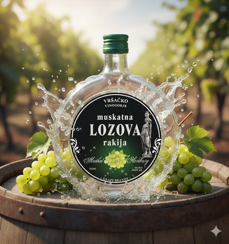 Takovo Muskatna Lozova Rakija 750 ml