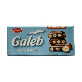 Pionir Galeb Milk Chocolate with Hazelnuts, Serbian 200g (7.1oz)