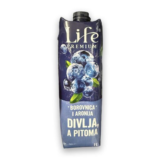 Life Premium Blueberry & Chokeberry Juice 1L