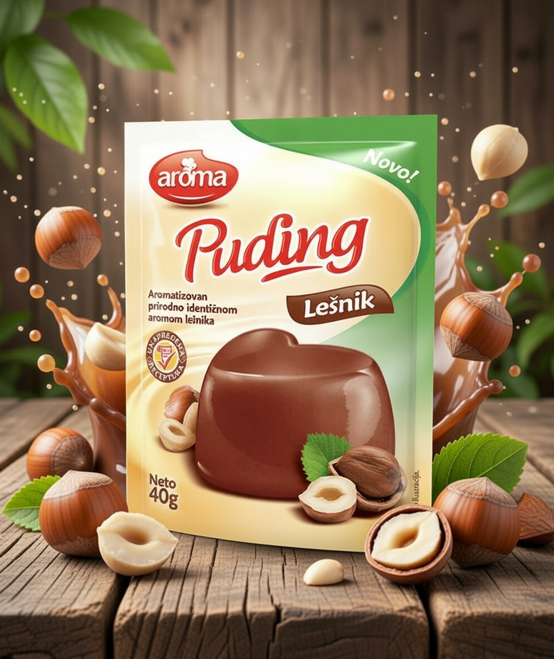 Aroma Futog Hazelnut Pudding 40 g