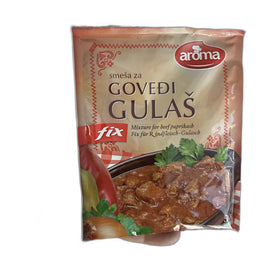 Aroma Fix Beef Goulash Mixture for Paprikash, Serbian Spice Blend 50g (1.8oz)