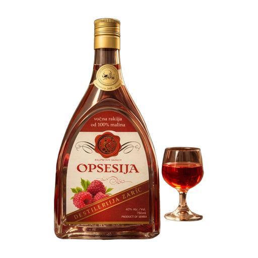 Zaric Opsesija Raspberry Brandy 750 mL | Hamilton Euromarket