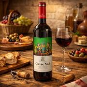 Zvonko Bogdan Cuvée No.1 Dry Red Wine 750 mL — authentic alcohol from Serbia | Hamilton Euromarket