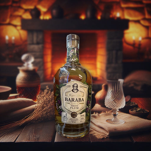 Baraba Heirloom Plum Brandy 700ml — authentic alcohol from Serbia | Hamilton Euromarket
