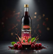 Dunst Sour Cherry Syrup 750 ml — authentic beverage from Serbia | Hamilton Euromarket