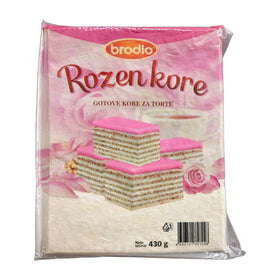 Brodlo Rozen Kore Serbian Cake Layers 430g (15.2oz)
