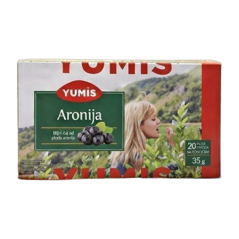 Yumis Aronia Tea Herbal Tea 35 g | Hamilton Euromarket