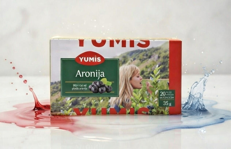 Yumis Aronia Tea Herbal Tea 35 g