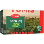 Yumis Green Tea, Serbian Herbal Blend 30g (1.1oz) | HE gallery 8606102463822 #3