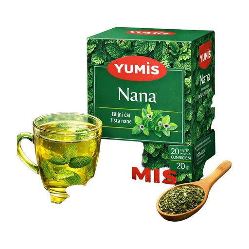 Yumis Nana Mint Tea 20 Tea Bags 20 g | Hamilton Euromarket
