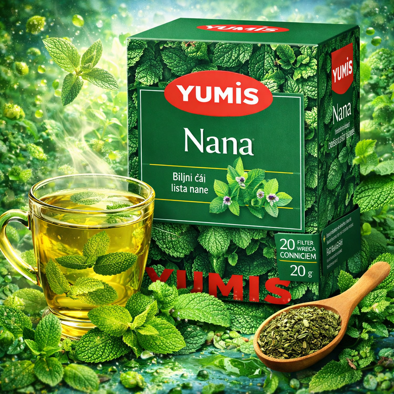 Yumis Nana Mint Tea 20 Tea Bags 20 g